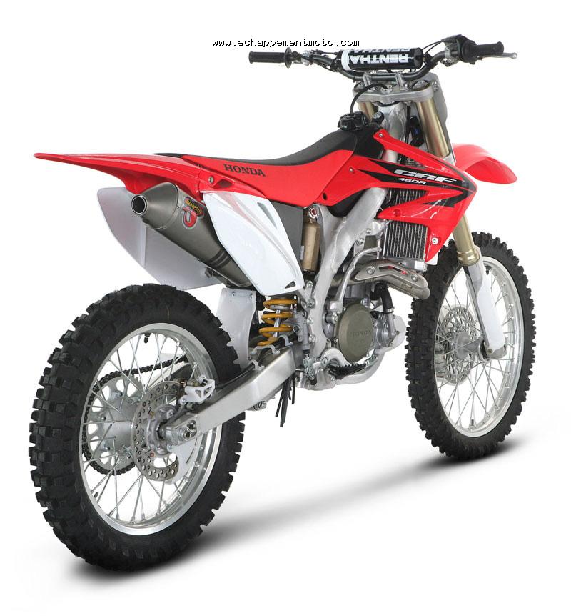 ECHAPPEMENT MOTO AKRAPOVIC SLIP-ON EXHAUST SYSTEM HONDA CRF 450 R (2006) 2